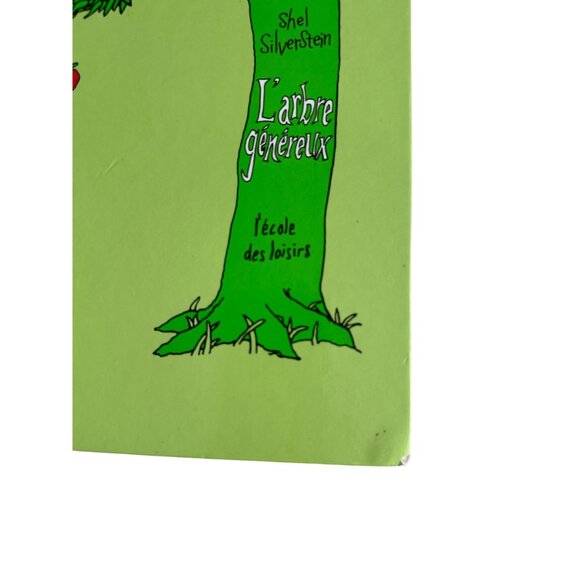 THE GIVING TREE French Shel Silverstein L'arbre Generelux Hardcover Book - Picture 8 of 9